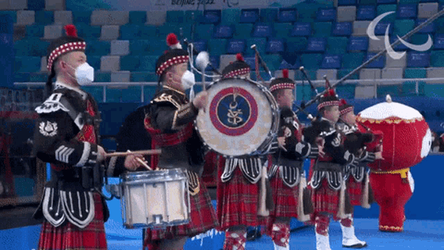 Performing Band Shuey Rhon Rhon GIF - Performing Band Shuey Rhon Rhon Paralympics GIFs