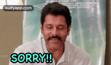 Sorry.Gif GIF - Sorry Vikram Chiyan Vikram GIFs