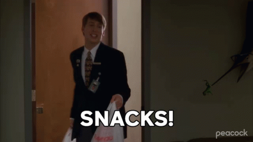 Snacks Kenneth Parcell GIF - Snacks Kenneth Parcell Jack Mcbrayer GIFs