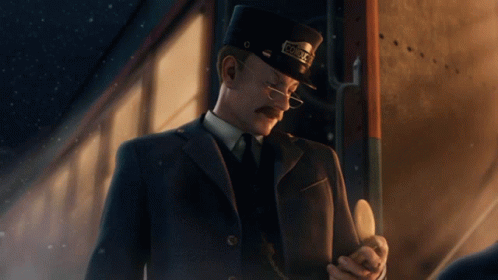 Its Time Conductor GIF - Its Time Conductor The Polar Express GIFs