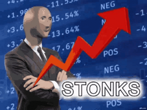 Stonks Stocks GIF - Stonks Stocks Stock Exchange GIFs