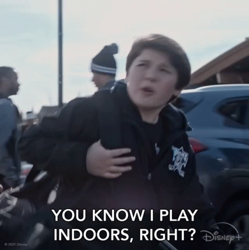 You Know I Play Indoors Right Evan Morrow GIF - You Know I Play Indoors Right Evan Morrow The Mighty Ducks Game Changers GIFs