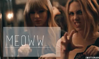 Meow GIF - Meow Taylor Swift GIFs