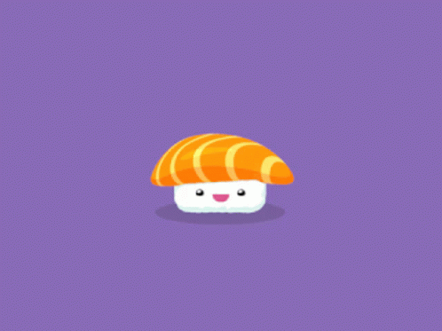Sushi Cute GIF - Sushi Cute Jump GIFs