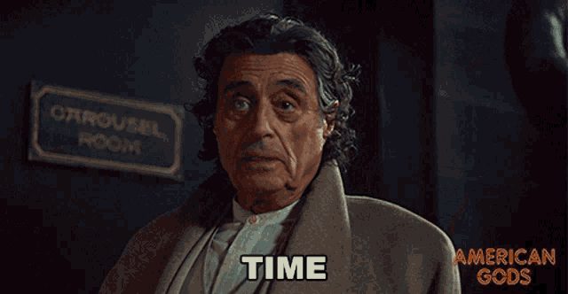 Time To Ride Mr Wednesday GIF - Time To Ride Mr Wednesday American Gods GIFs