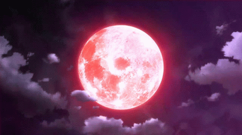 Luna Roja Luna GIF - Luna Roja Luna Luna Roja Anime GIFs