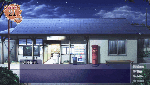 a screenshot of a video game shows the date as july 21th