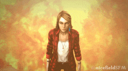 a woman in a plaid shirt is standing in front of a yellow background with the words nicefieldsfm below her
