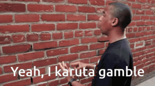 Karuta Gamble GIF - Karuta Gamble Karuta Gamble GIFs