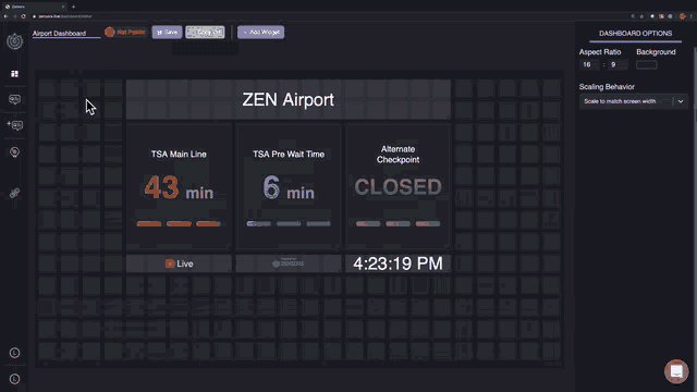 Publish Dashboard GIF - Publish Dashboard Zen Airport GIFs