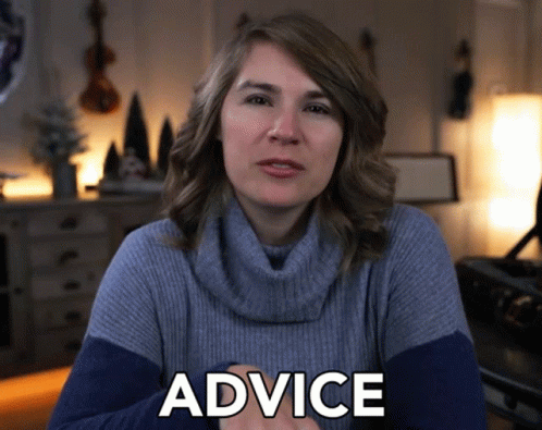 Advice Suggestion GIF - Advice Suggestion Recommend GIFs