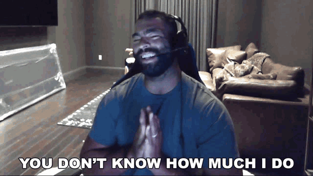 You Dont Know How Much I Do Kyle Van Noy GIF - You Dont Know How Much I Do Kyle Van Noy Vibin With Van Noys GIFs
