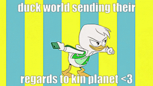 Duck World Ducktales GIF - Duck World Ducktales Kin Planet GIFs