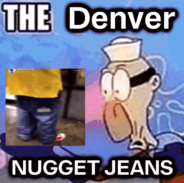 The Brim Yankee GIF - The Brim Yankee The Denver Nugger Jeans GIFs