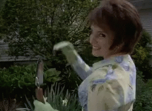 Tina Fey Gardening GIF - Tina Fey Gardening Ass GIFs