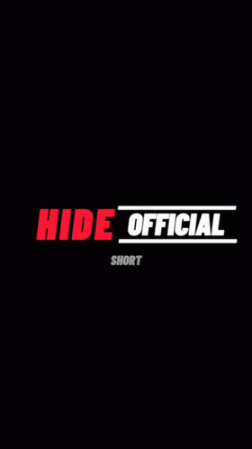 Hide Official Short GIF - Hide Official Short GIFs