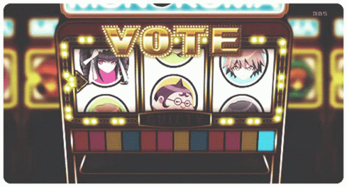 Danganronpa Vote GIF - Danganronpa Vote Anime GIFs