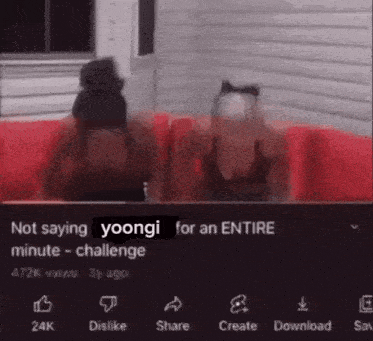 Not Saying Yoongi For An Entire Minute Challenge GIF - Not Saying Yoongi For An Entire Minute Challenge Min Yoongi GIFs