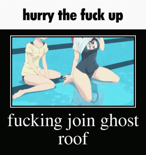 Fucking Join Ghost Roof Hurry The Fuck Up GIF - Fucking Join Ghost Roof Hurry The Fuck Up Tower Of Babel Gaming GIFs