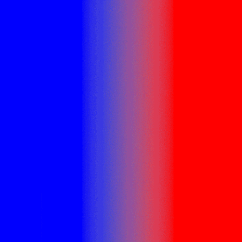 a man giving a thumbs up against a blue and red background