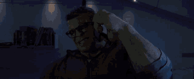 a computer generated image of a space ship in the night sky