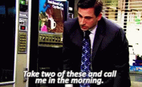 Michael Scott Therapy GIF - Michael Scott Therapy Take Two Of These GIFs