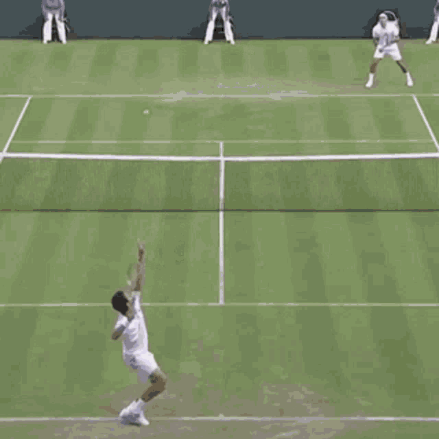 Roger Federer Wimbledon GIF - Roger Federer Wimbledon Sergiy Stakhovsky GIFs