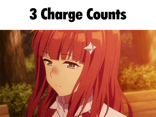 a picture of a girl with the words 3 charge counts above her