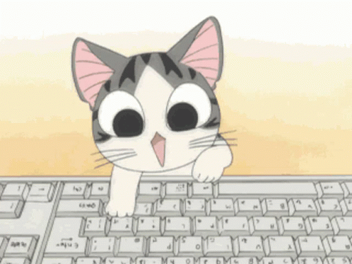 Cat Keyboard GIF - Cat Keyboard Lol GIFs