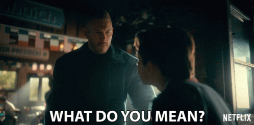 What Do You Mean Tom Hopper GIF - What Do You Mean Tom Hopper Luther Hargreeves GIFs