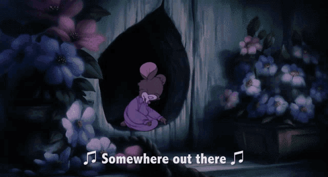 Fievel Somewhere Out There GIF - Fievel Somewhere Out There Mouse GIFs
