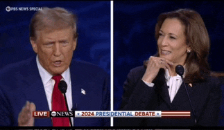 donald trump and kamala harris are having a presidential debate on cbs news special