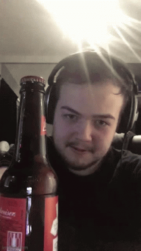 Luca Drinking Beer GIF - Luca Drinking Beer GIFs