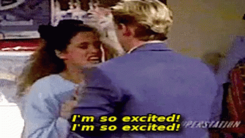 Saved By The Bell Excited GIF - Saved By The Bell Excited Im So GIFs