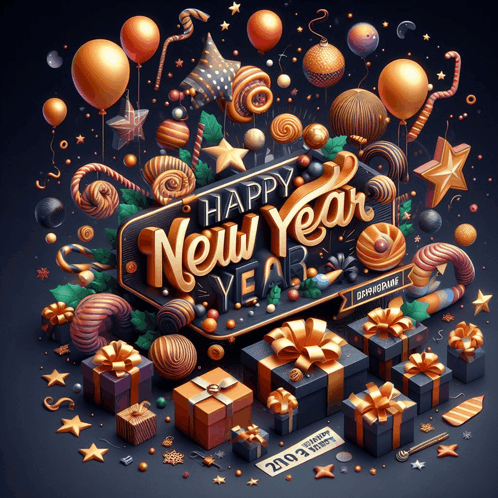 Happy New Year 2024 Wishes Happy Birthday 