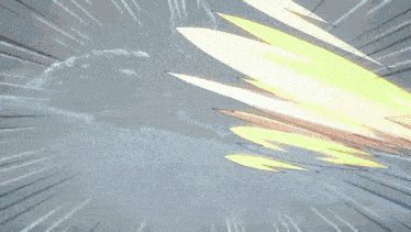 the earth is visible in the background of this animated scene .