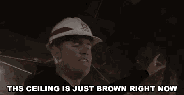 This Ceiling Is Just Brown Right Now Traveling GIF - This Ceiling Is Just Brown Right Now Brown Ceiling GIFs
