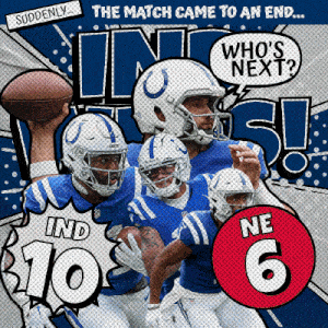New England Patriots (6) Vs. Indianapolis Colts (10) Post Game GIF - Nfl National Football League Football League GIFs