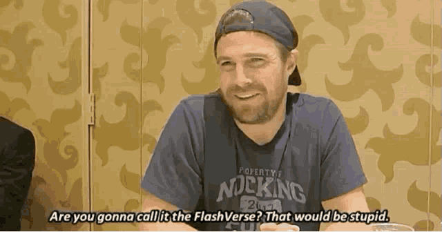 Arrowverse Stephen Amell GIF