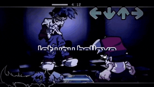 a cartoon character is playing a video game with a time of 4:11