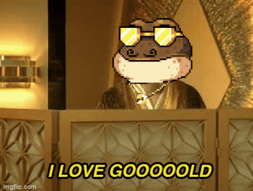 Bitcoin Frogs I Love Gold GIF - Bitcoin Frogs I Love Gold GIFs