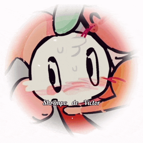 a picture of a cartoon character with the name shrimpo de victor below it
