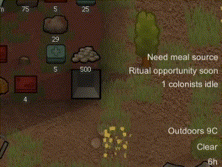 a screenshot of a video game with the words human meat x85 at the bottom