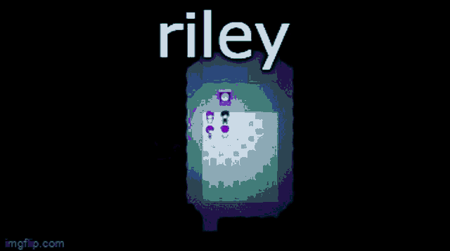a video game with the name riley on the screen