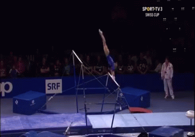 Inbar Stadler Shapashnikova GIF - Daria Spiridonova Bars Gymnastics GIFs
