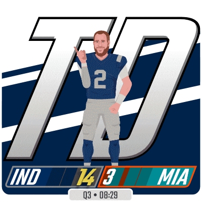 a cartoon of a football player with the number 2 on his jersey