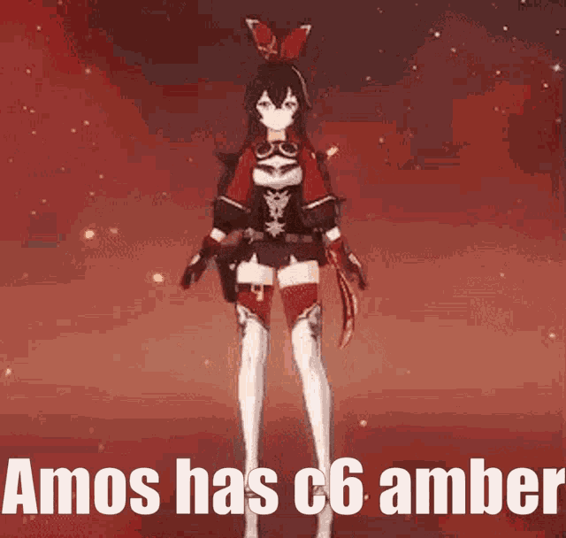 Amber C6 GIF - Amber C6 Genshin GIFs