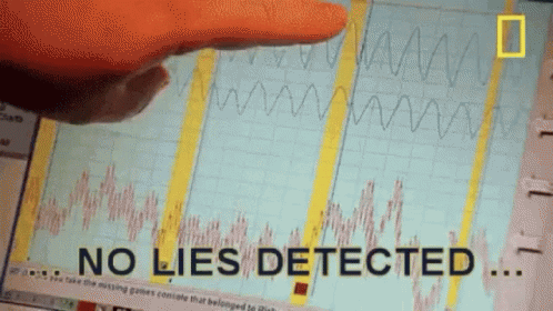 No Lies Detected Lie Detector GIF - No Lies Detected Lie Detector Machine GIFs