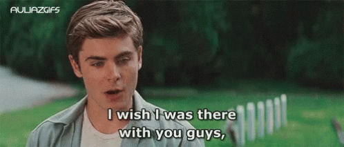 I Wish I Was There With You Guys Zac Efron GIF - I Wish I Was There With You Guys Zac Efron GIFs