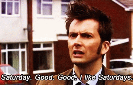 Saturday Doctor Who GIF - Saturday Doctor Who I Like Saturdays GIFs